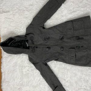 Grey Pea coat